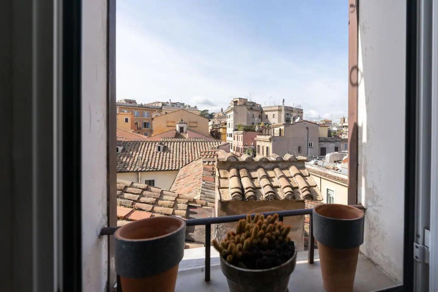 15 Min From Piazza Venezia Skyline Sanctuary In Trastevere Exteriér fotografie
