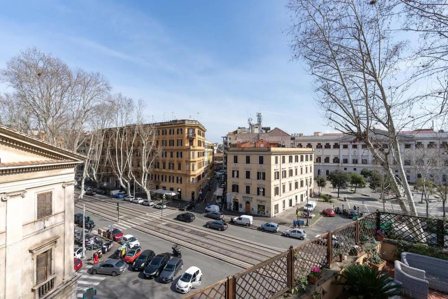 15 Min From Piazza Venezia Skyline Sanctuary In Trastevere Exteriér fotografie